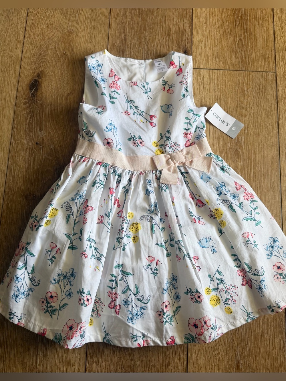 Carter’s Girls Floral Easter Church Dress 4T